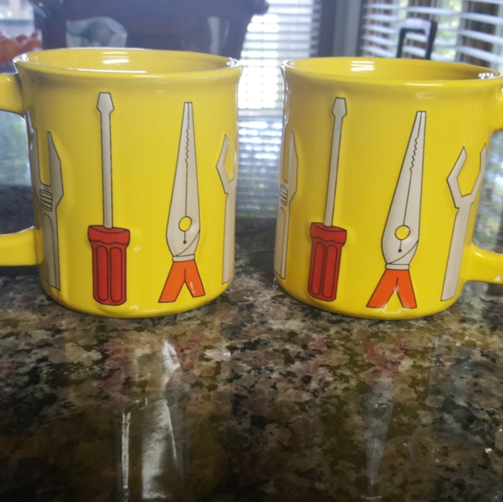 Lot Of 2 New Carpenters Menards mugs As Pictured